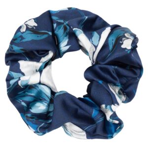 Feiner SeidenHAargummi mit blumigem Design, luxuriös und komfortabel, ideales Accessoire von Lovesilk.