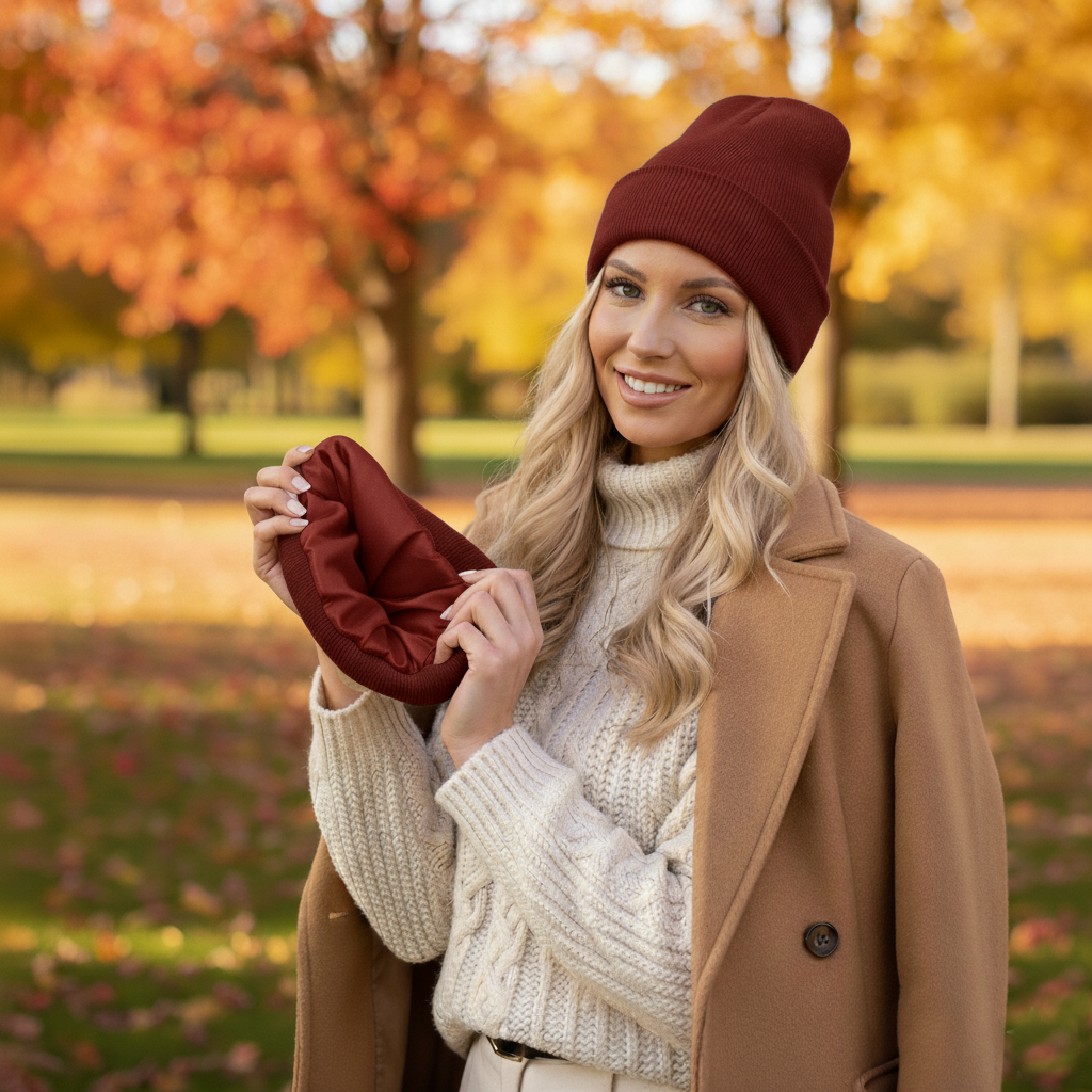 Weiches Seidenkissen aus hochwertiger Seide für luxuriösen Schlaf und stilvolle Accessoires. Perfekt für ein angenehmes und gepflegtes Schlafklima.