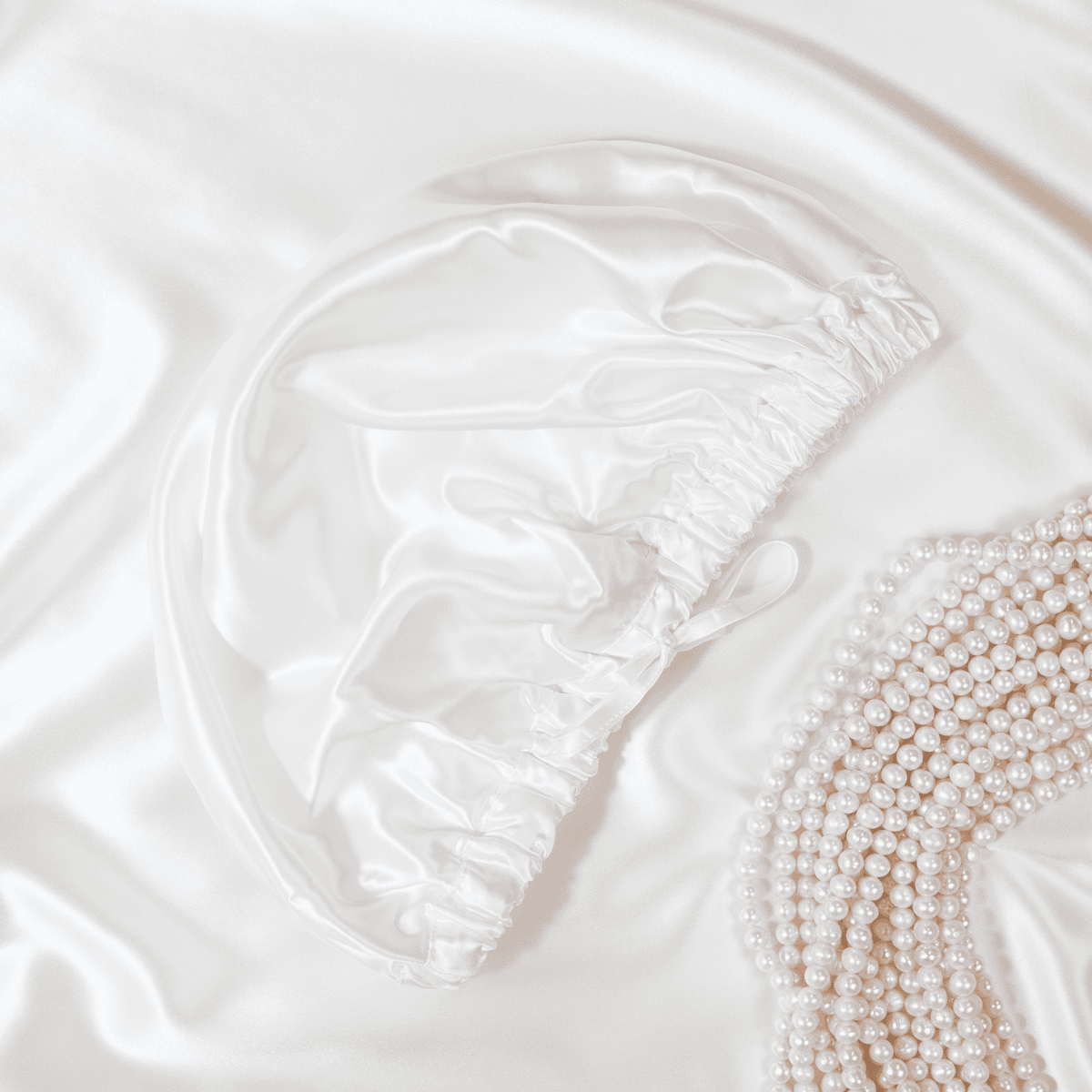Seidenschlafmaske aus Satin, luxuriös und weich, ideal für einen erholsamen Schlaf.